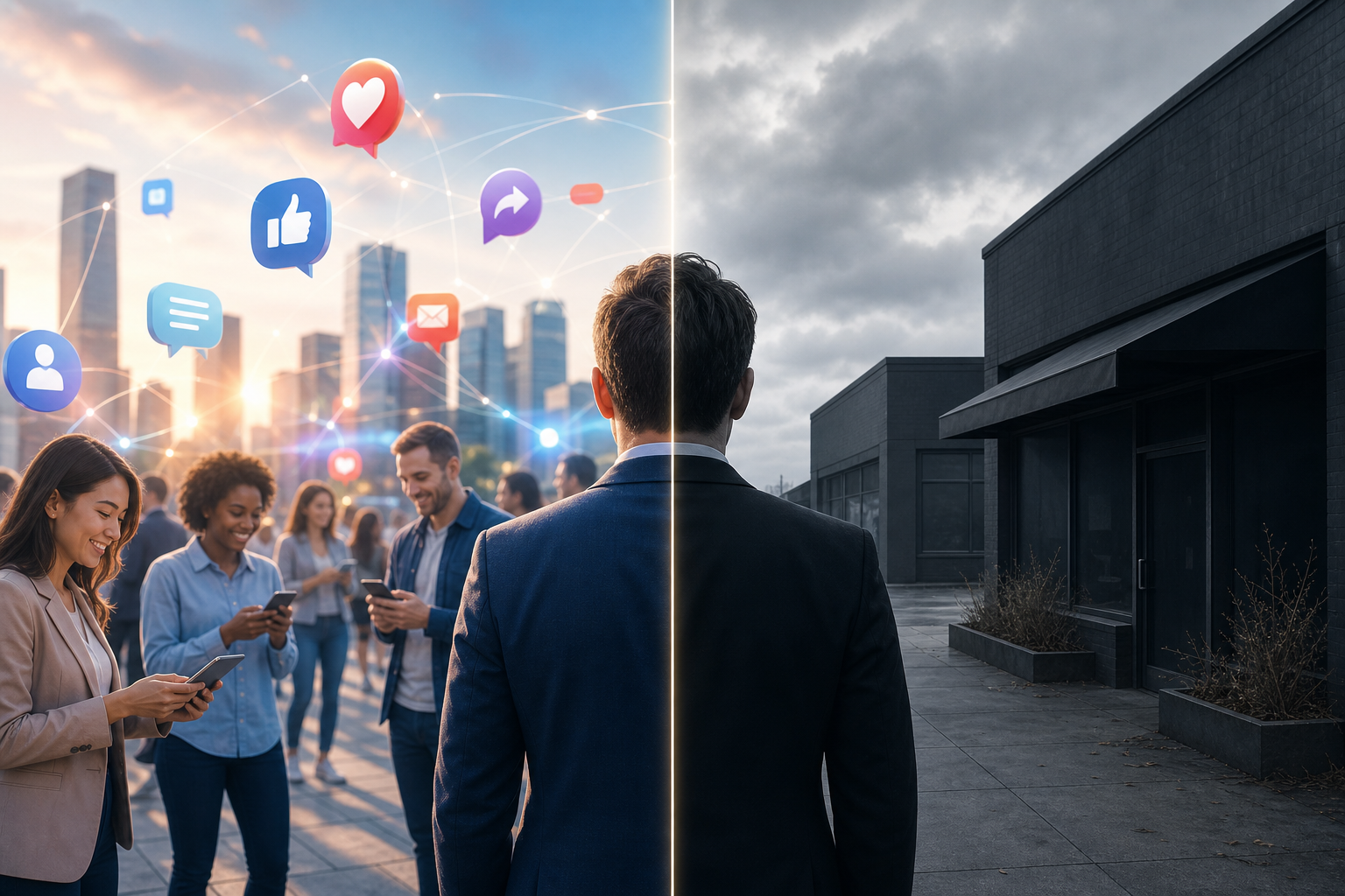 Social Media vs. No Social Media: The Critical Divide in Modern Business Success